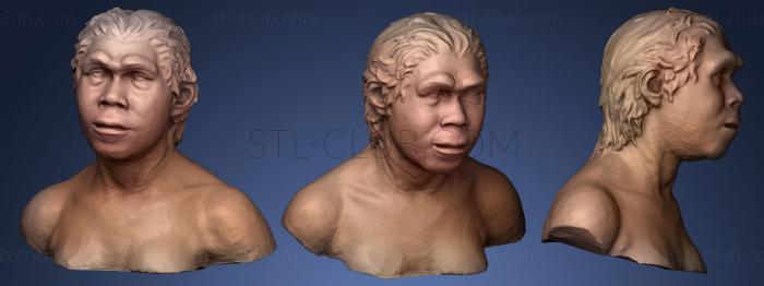 3D модель Неизвестный мужчина (STL)